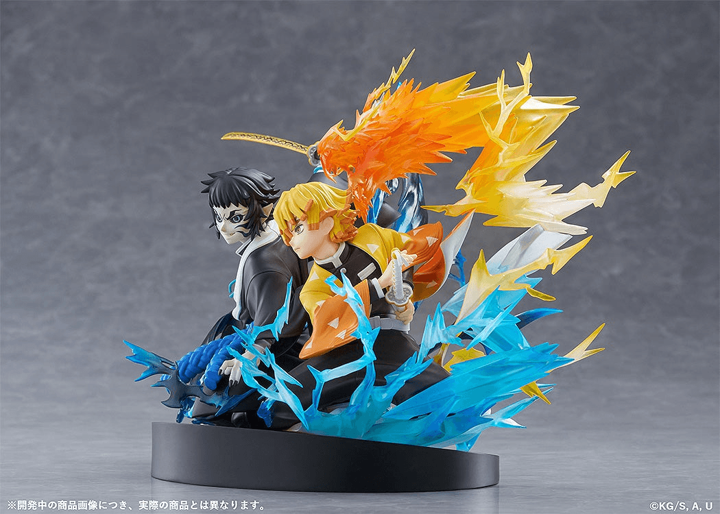 Demon Slayer: Kimetsu no Yaiba Zenitsu Agatsuma &amp; Kaigaku Non-Scale Figure