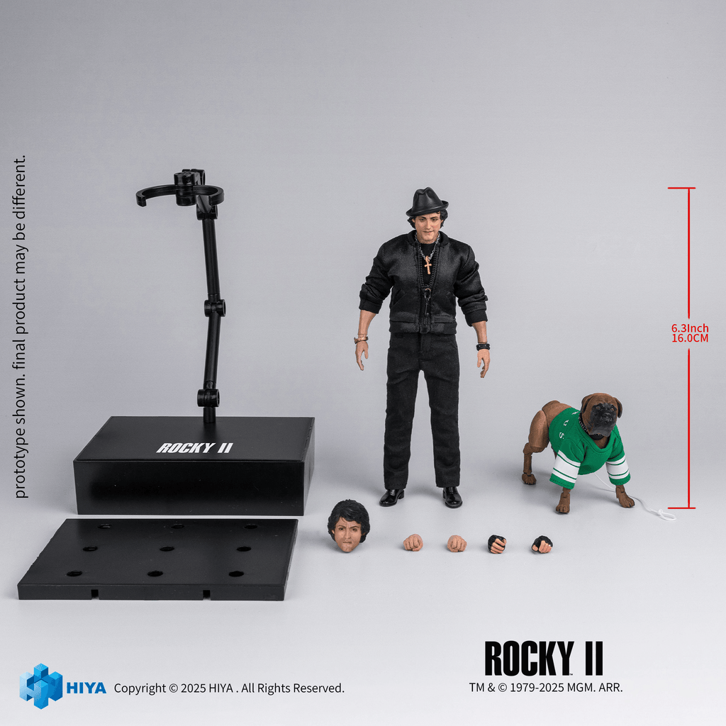 1/12 Scale 6 Inch Rocky II Rocky Action Figure