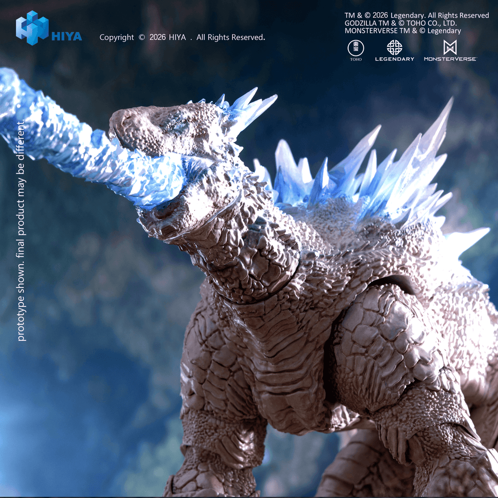 None Scale 6.7 Inch Godzilla x Kong The New Empire Frost Bite Blast Shimo Action Figure
