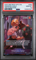 PSA 10 VINSMOKE SANJI TREASURE RARE
