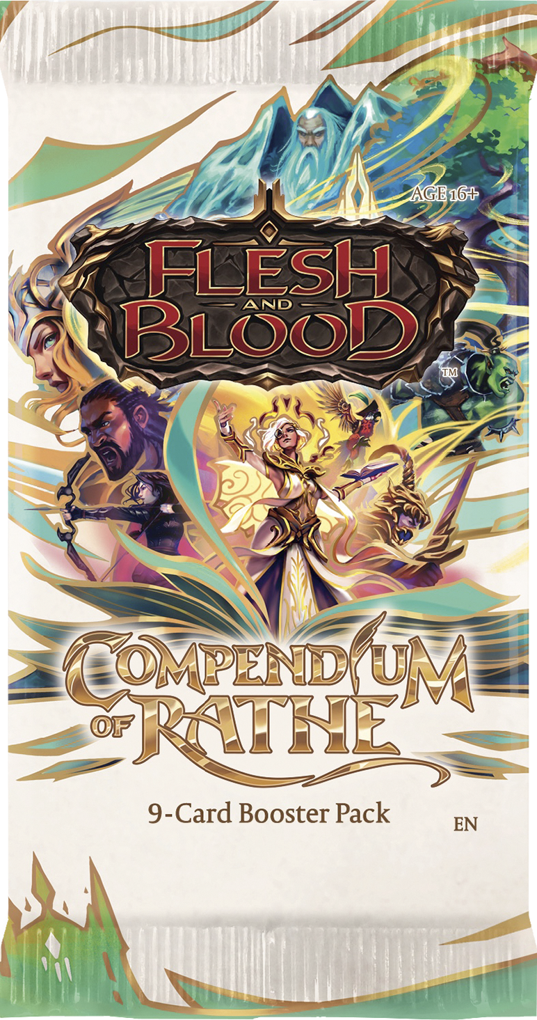 Flesh and Blood TCG - Compendium of Rathe - Display Case (4x Booster Boxes)