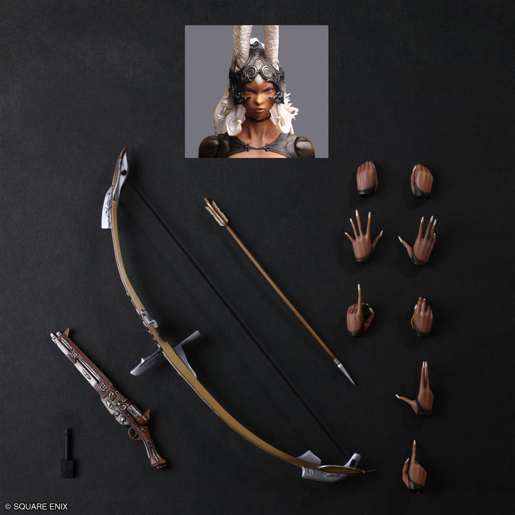 FINAL FANTASY XII PLAY ARTS SHIN Action Figure - FRAN