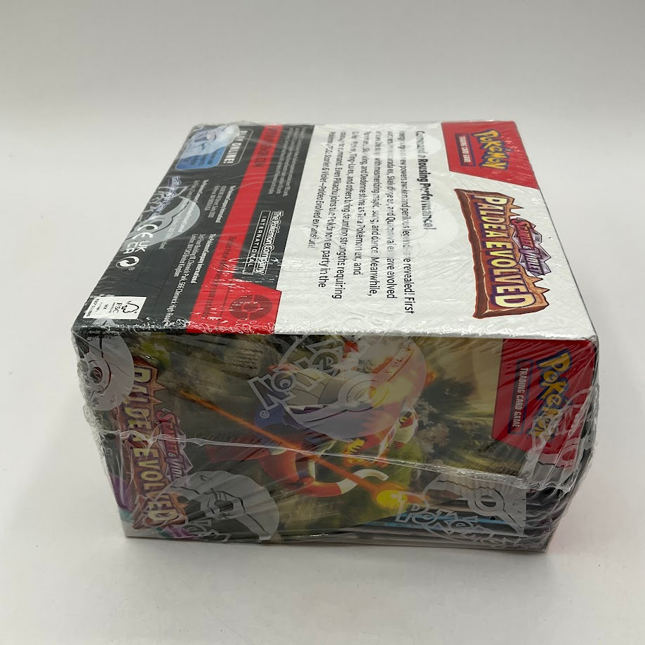 Pokémon: Karmesin & Purpur Entwicklungen in Paldea Booster Display #1 *Zustand siehe Bilder*