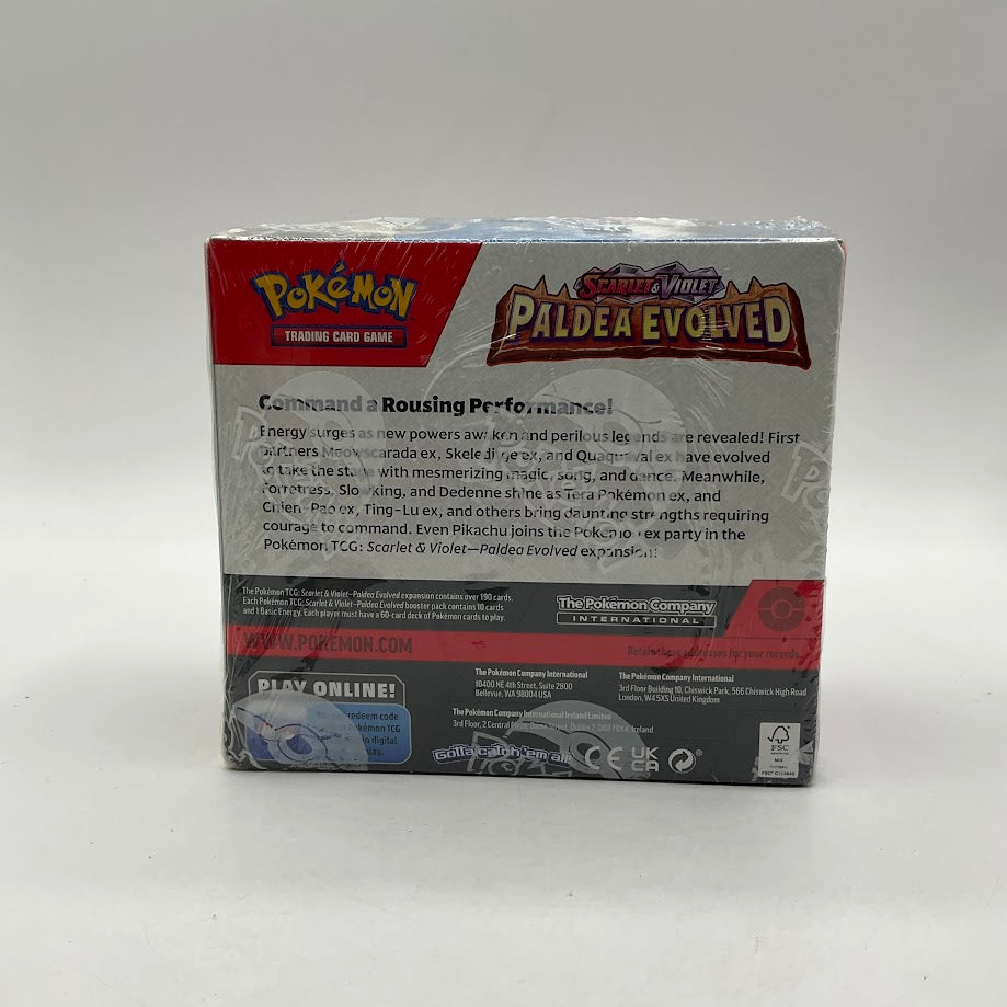 Pokémon: Karmesin & Purpur Entwicklungen in Paldea Booster Display #1 *Zustand siehe Bilder*