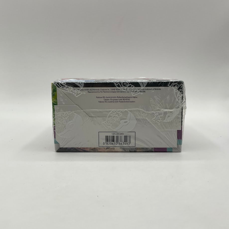 Pokémon: Karmesin & Purpur Entwicklungen in Paldea Booster Display #1 *Zustand siehe Bilder*