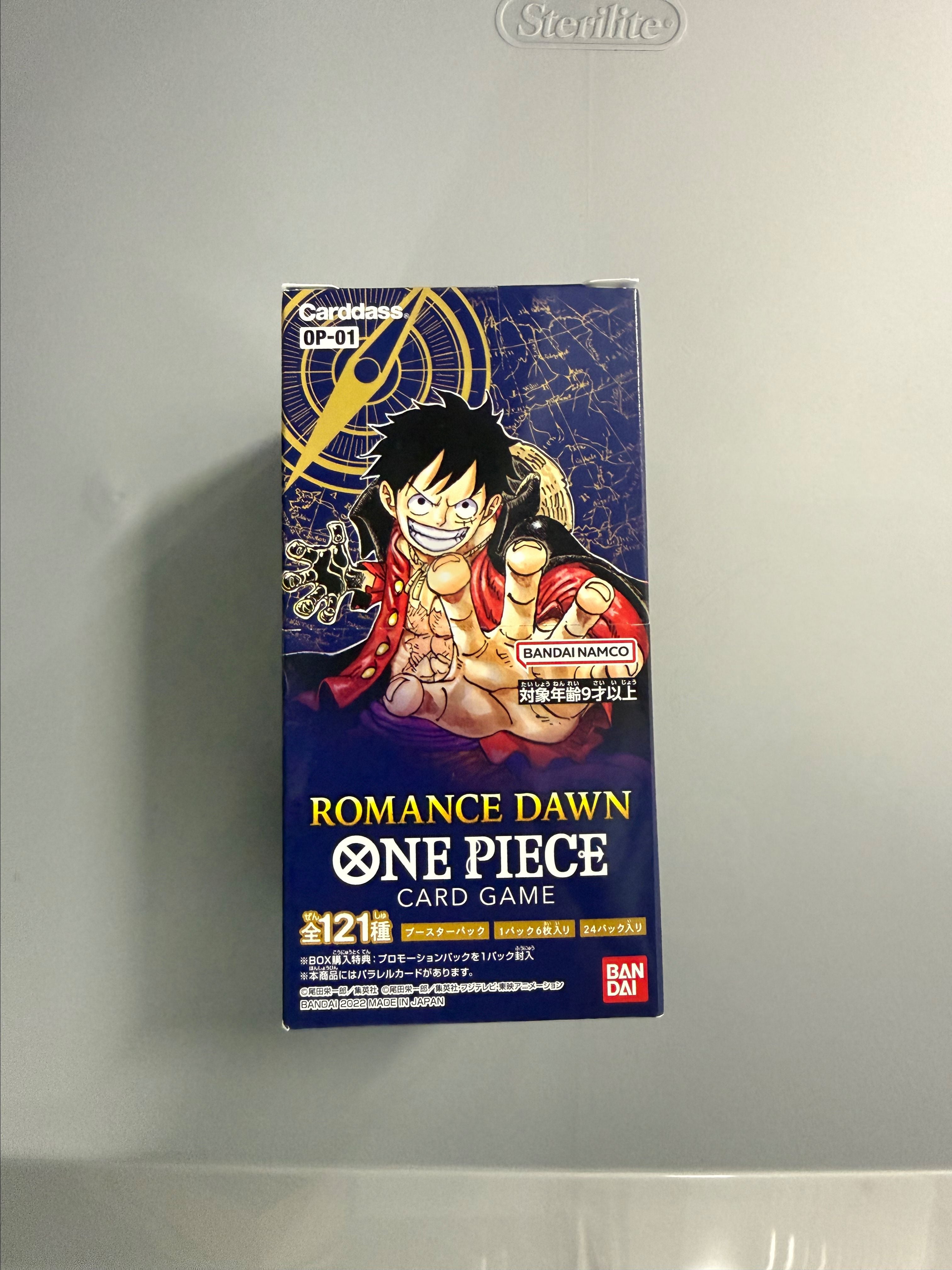 One Piece Card Game OP01 Romance Dawn Booster Box Japanese Sealed