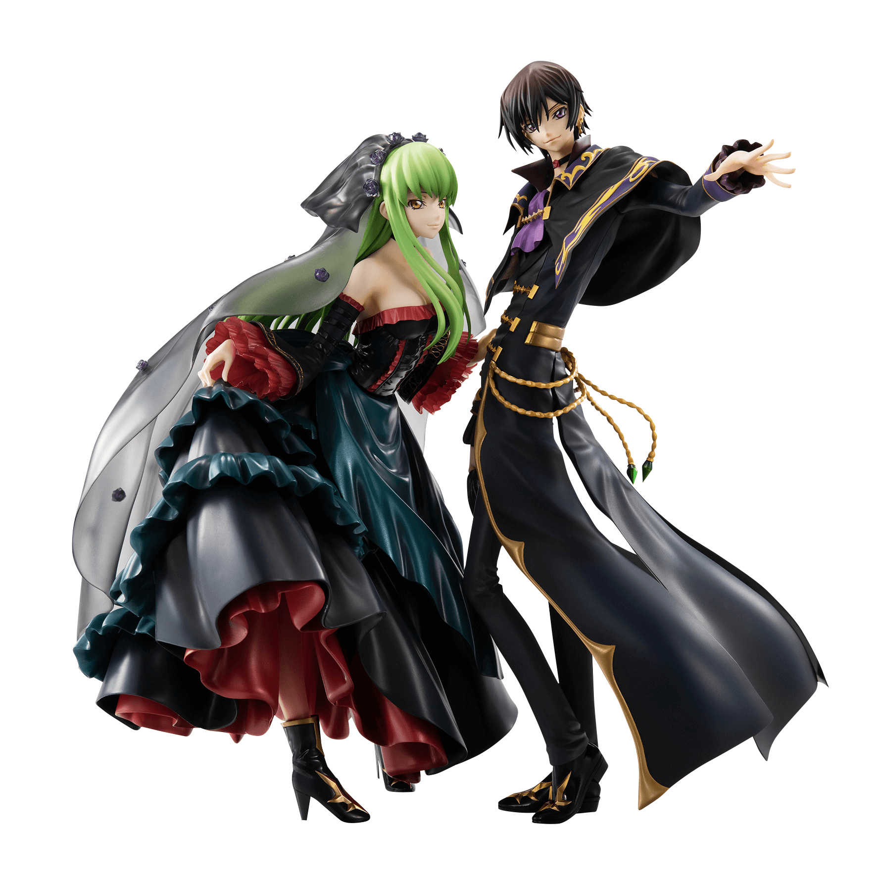 Precious G.E.M. Series Code Geass Lelouch of the Rebellion Ｌ.Ｌ.＆Ｃ.Ｃ.set 【20th Anniversary Repeat】