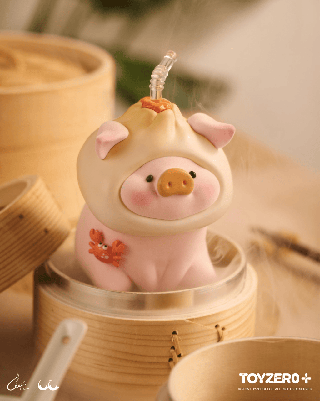 LuLu the Piggy - Crab Roe Bun XL