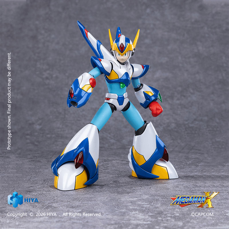 None Scale 6 Inch Mega Man X series X Falcon Armor Version Action Figure