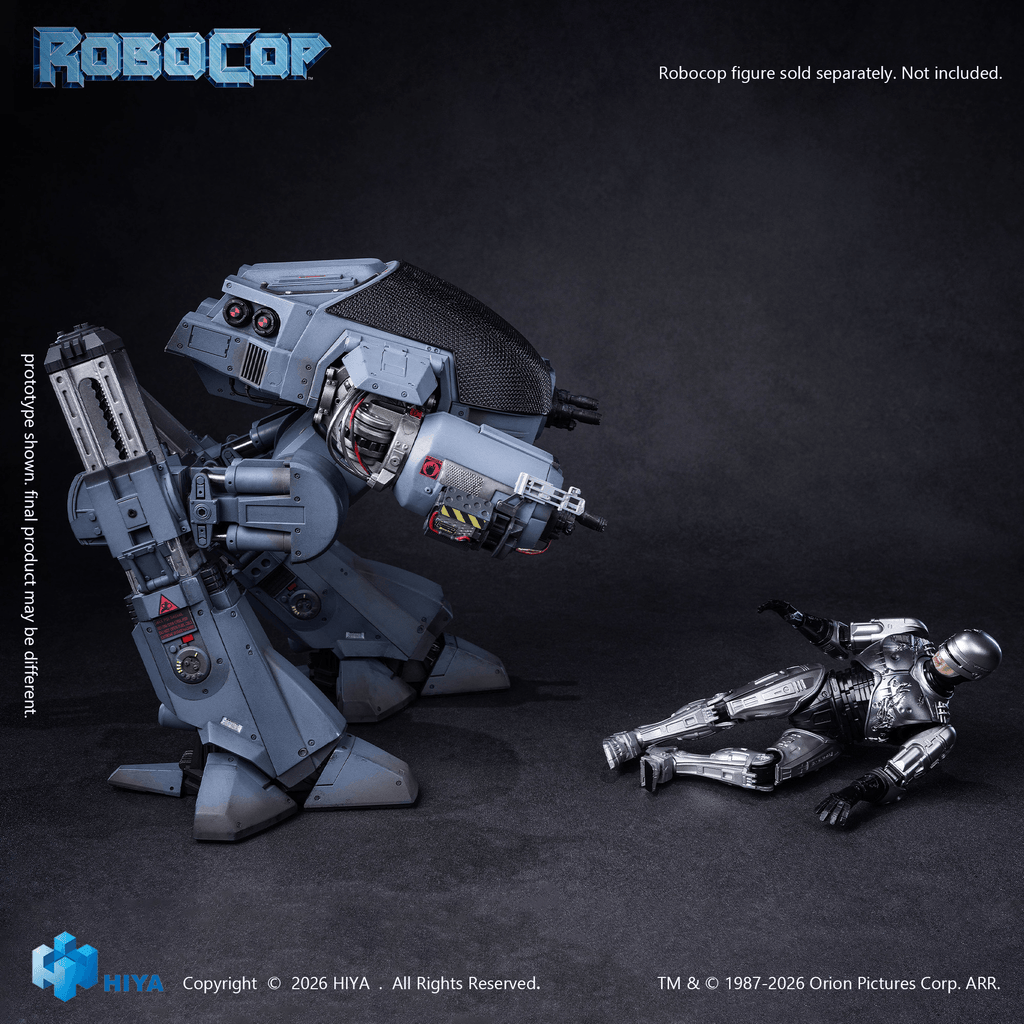 1/12 Scale 6 Inch RoboCop ED-209 Action Figure