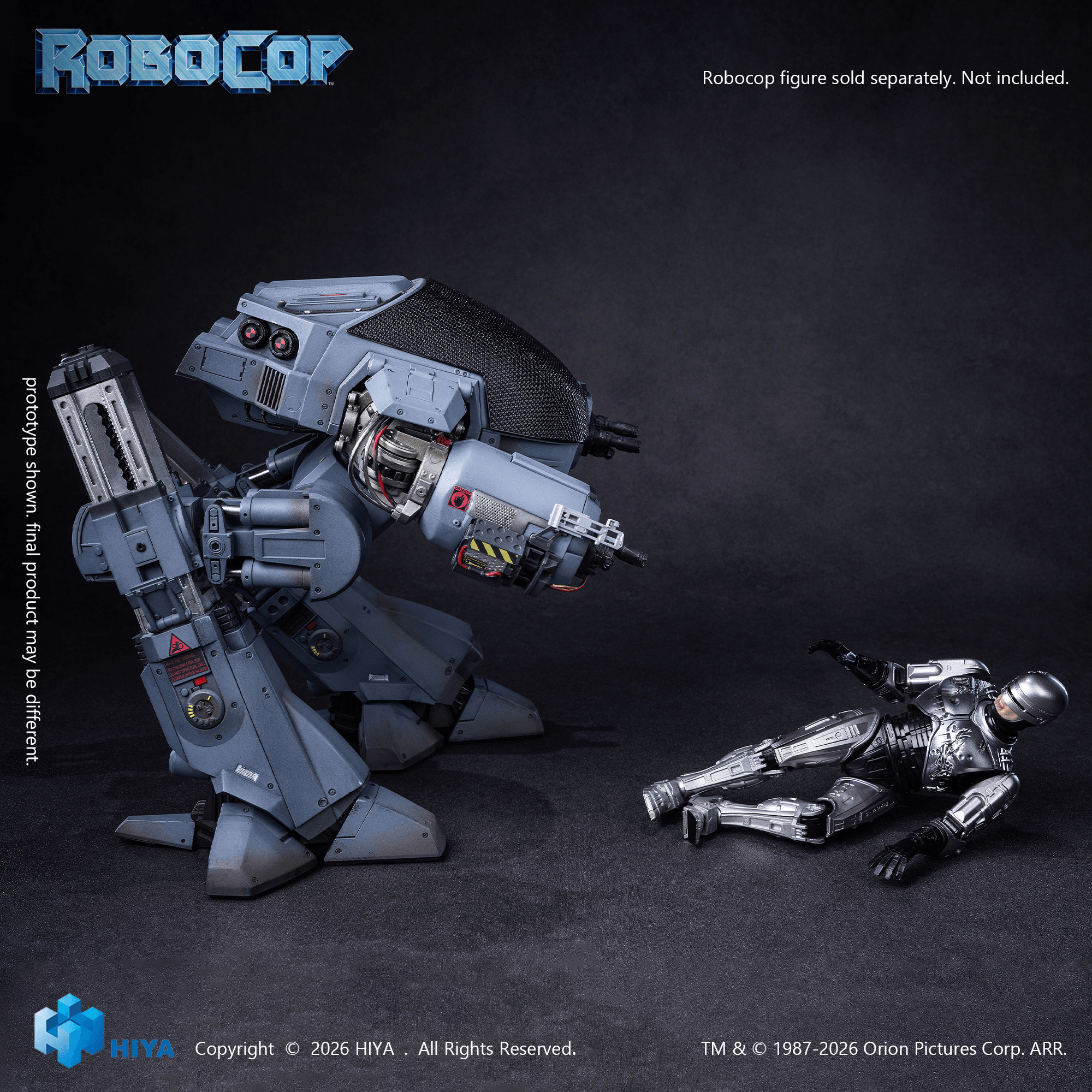 1/12 Scale 6 Inch RoboCop ED-209 Action Figure