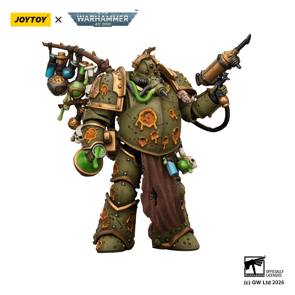 Death Guard Biologus Putrifier with Injector Pistol and Hyper Blight Grenades