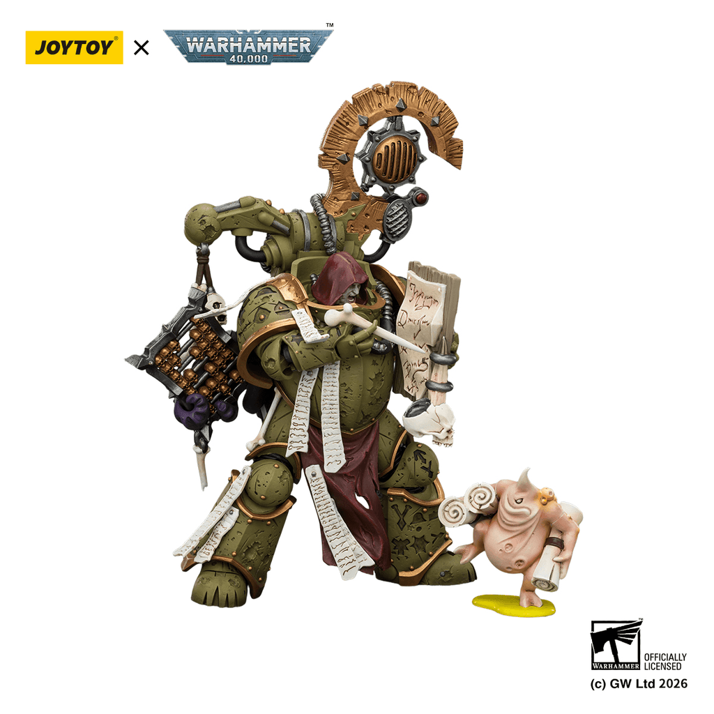 Death Guard Tallyman with Plasma Pistol
