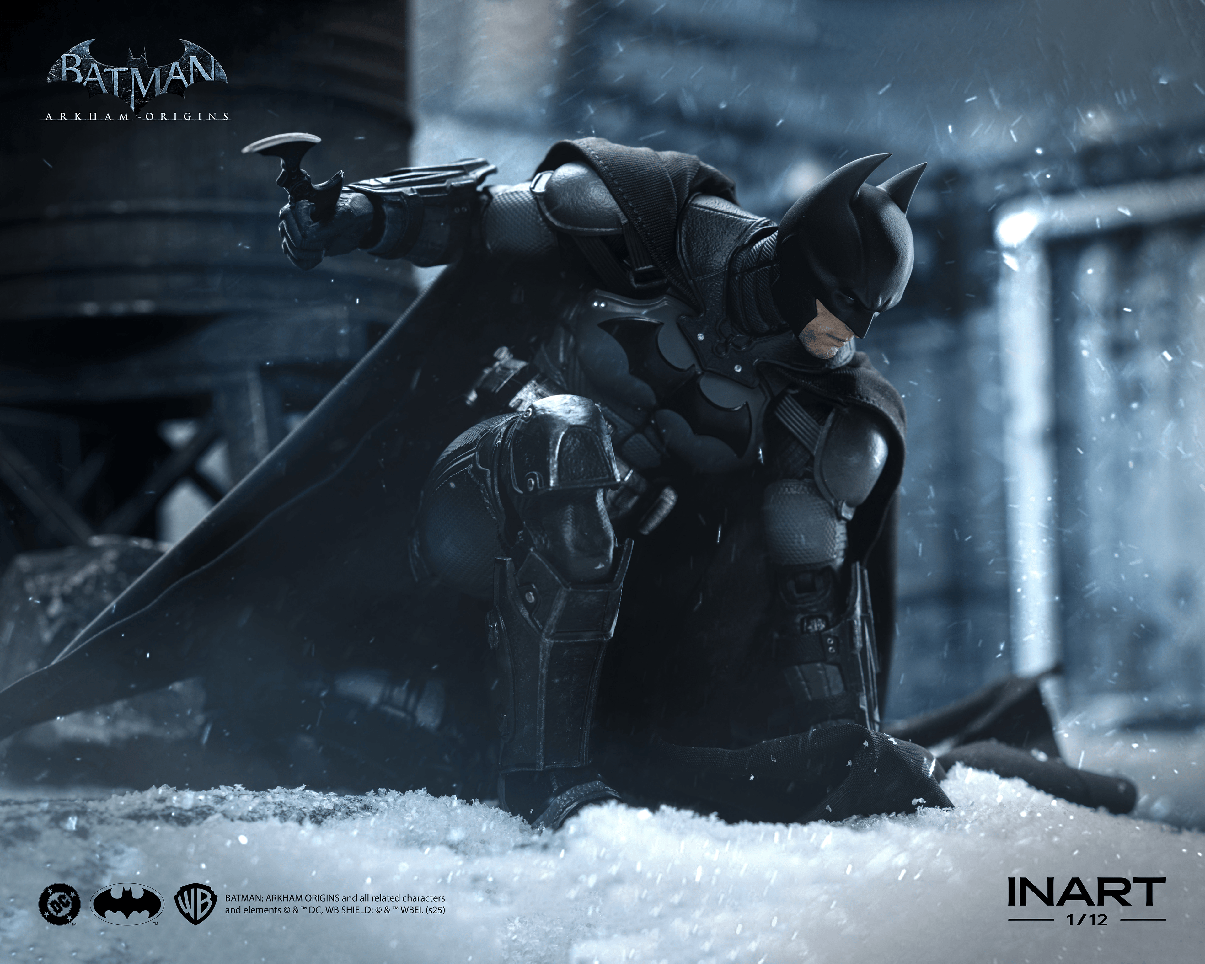 INART – Batman (Batman: Arkham Origins) 1/12 Action Figure
