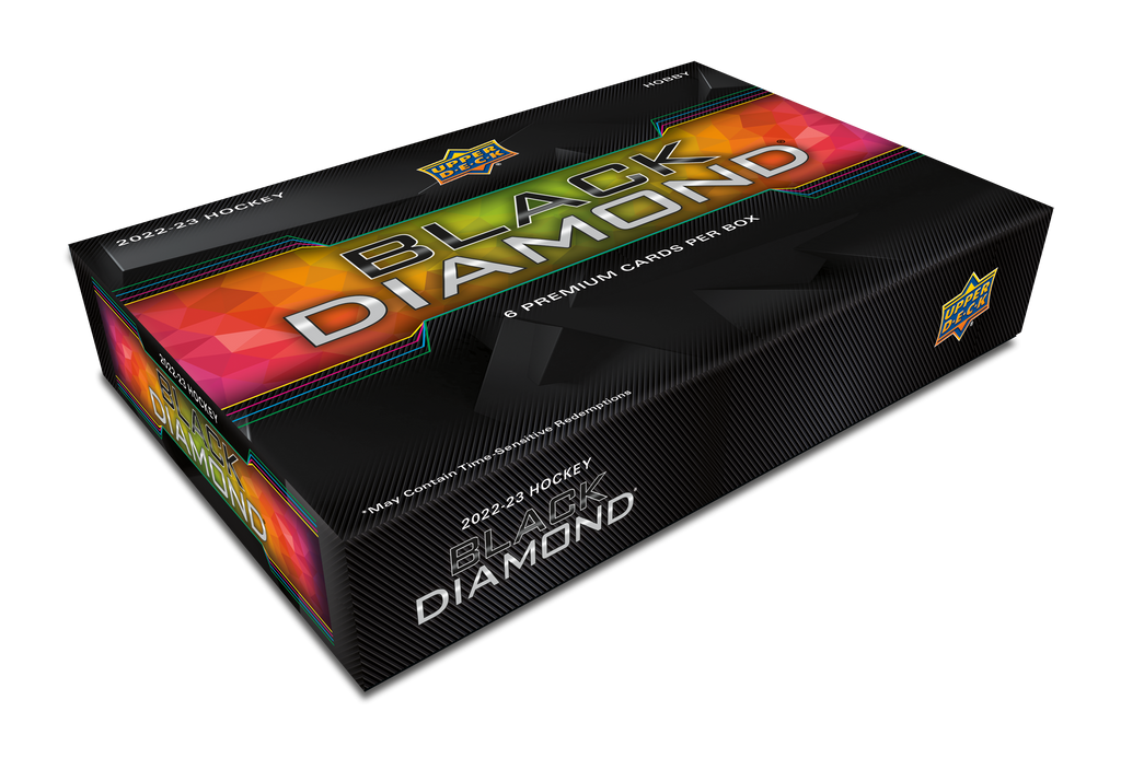 2022-23 Upper Deck Black Diamond Hockey Hobby Box Master Case (Case of 10 Boxes)