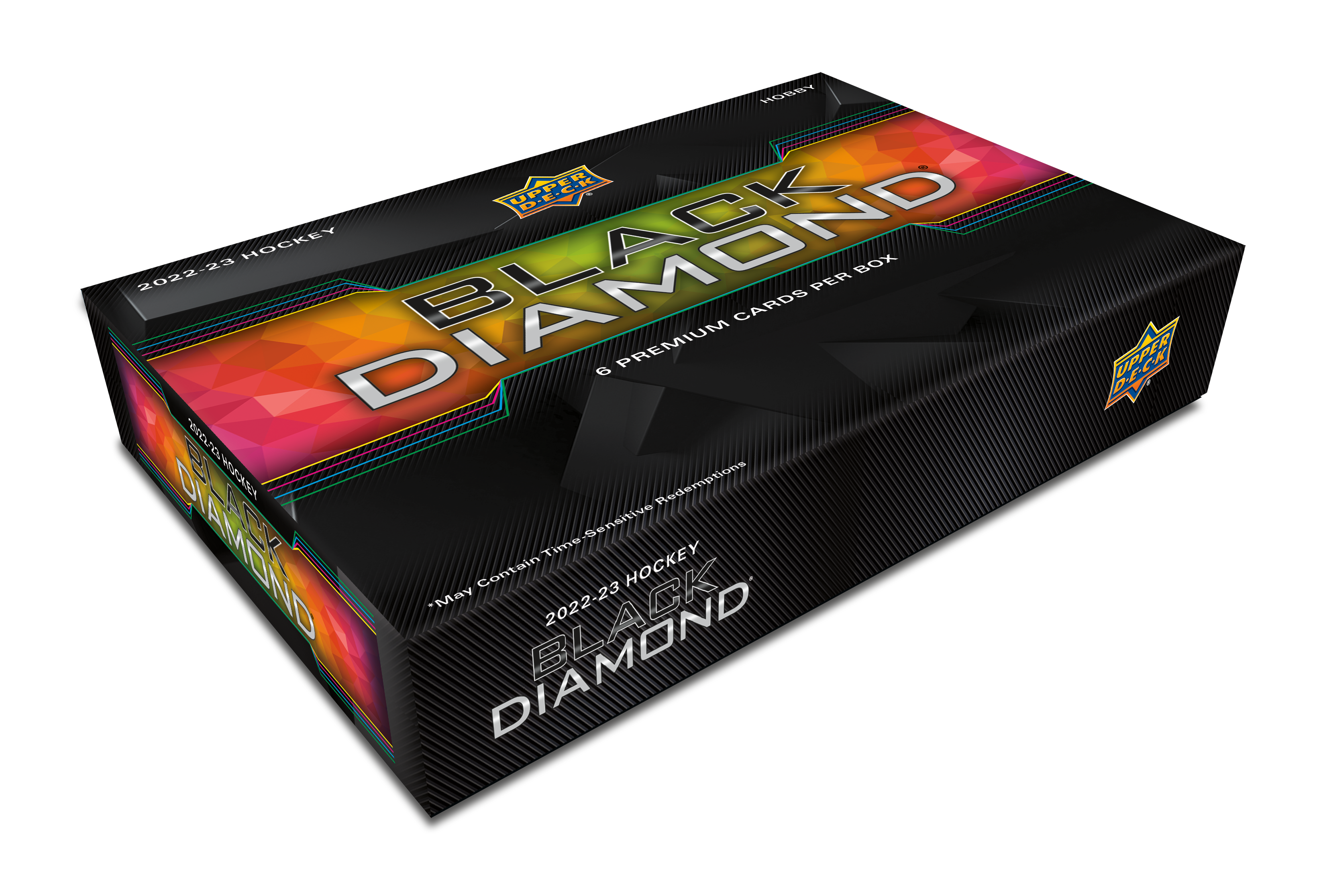 2022-23 Upper Deck Black Diamond Hockey Hobby Box Master Case (Case of 10 Boxes)