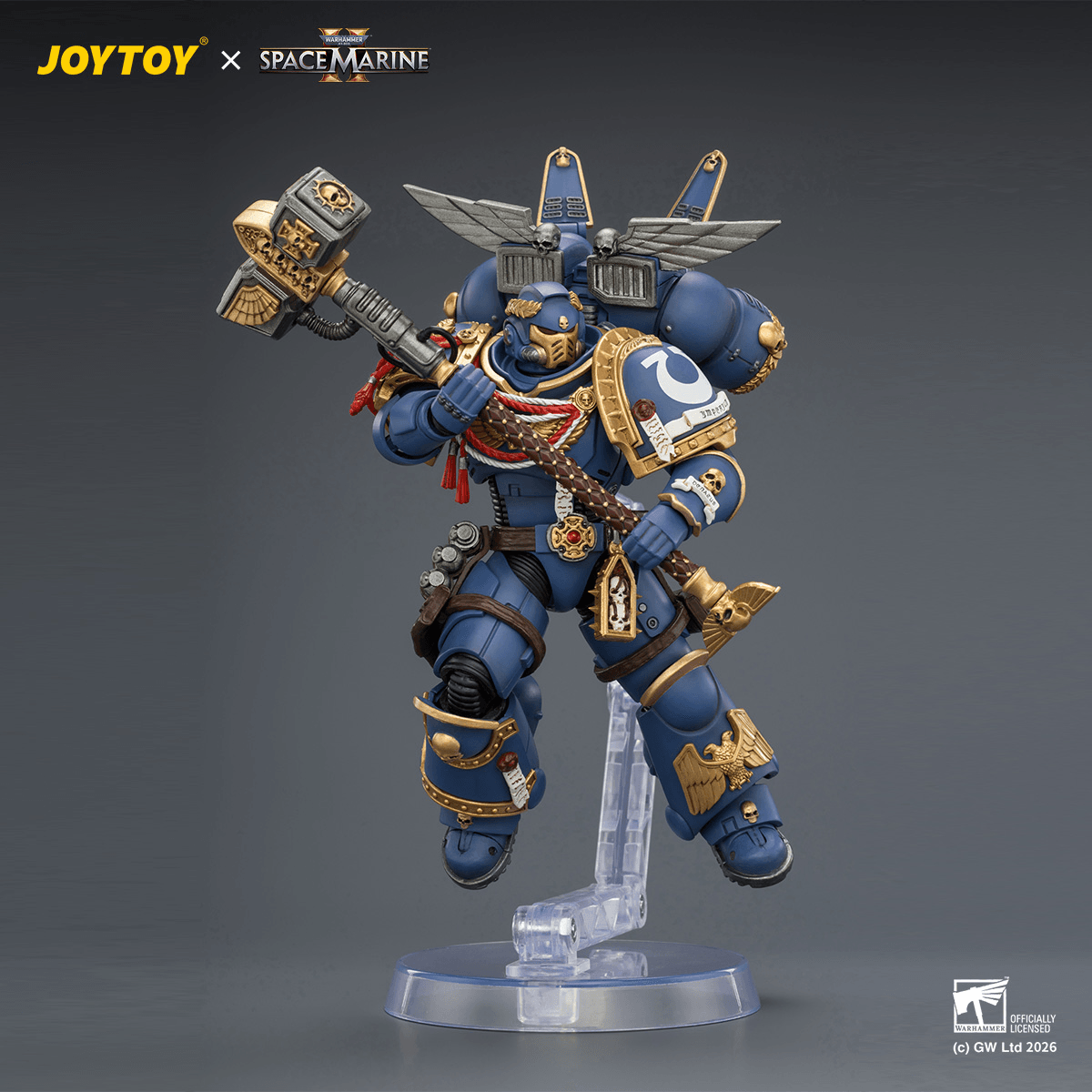 Game Edition Ultramarines Assault Intercessor with Jump Pack, Thunderhammer and Neo-volkite Pistol