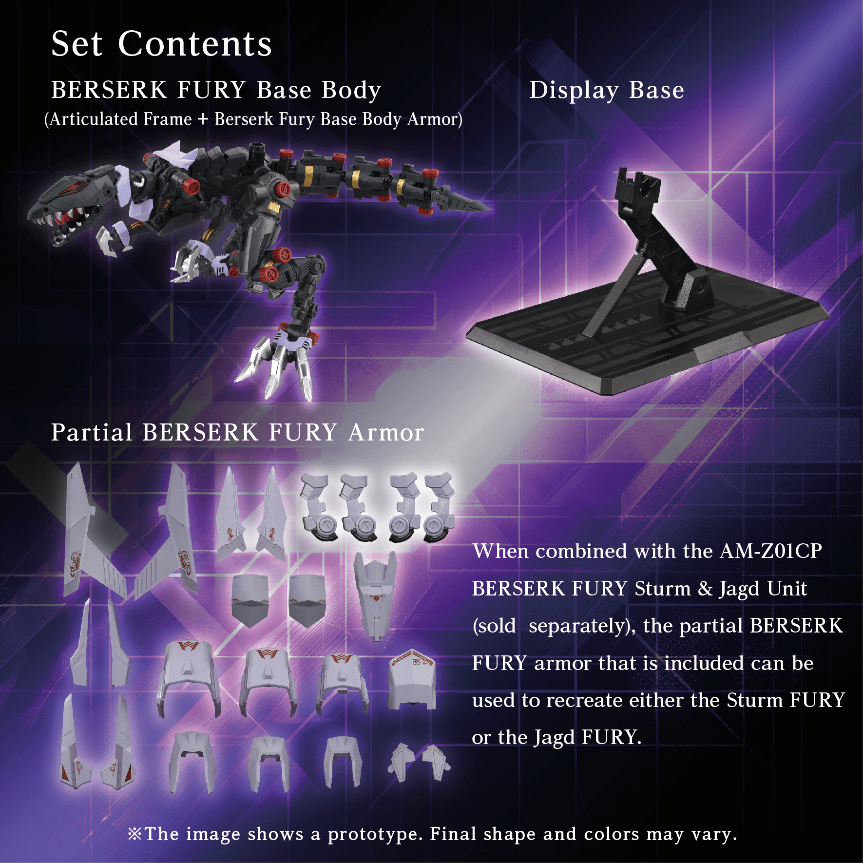 AM-Z01EX Berserk Fury (Elementary Body)