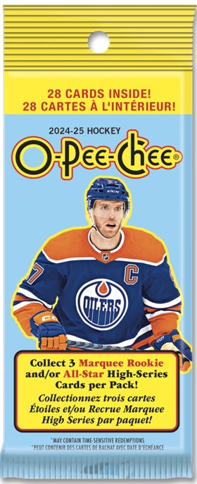 Upper Deck - 2024-25 - Hockey - O-Pee-Chee - OPC - Trading Card Fat Pack Box