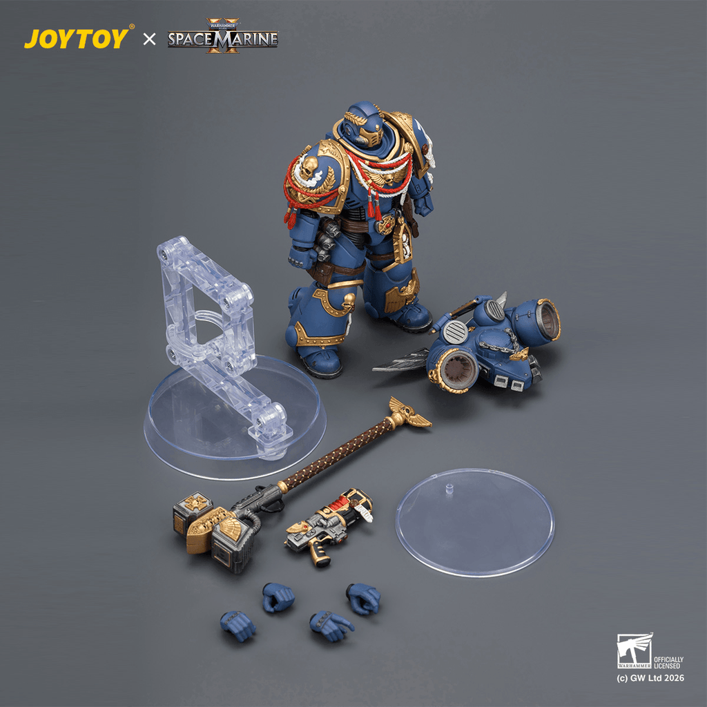 Game Edition Ultramarines Assault Intercessor with Jump Pack, Thunderhammer and Neo-volkite Pistol