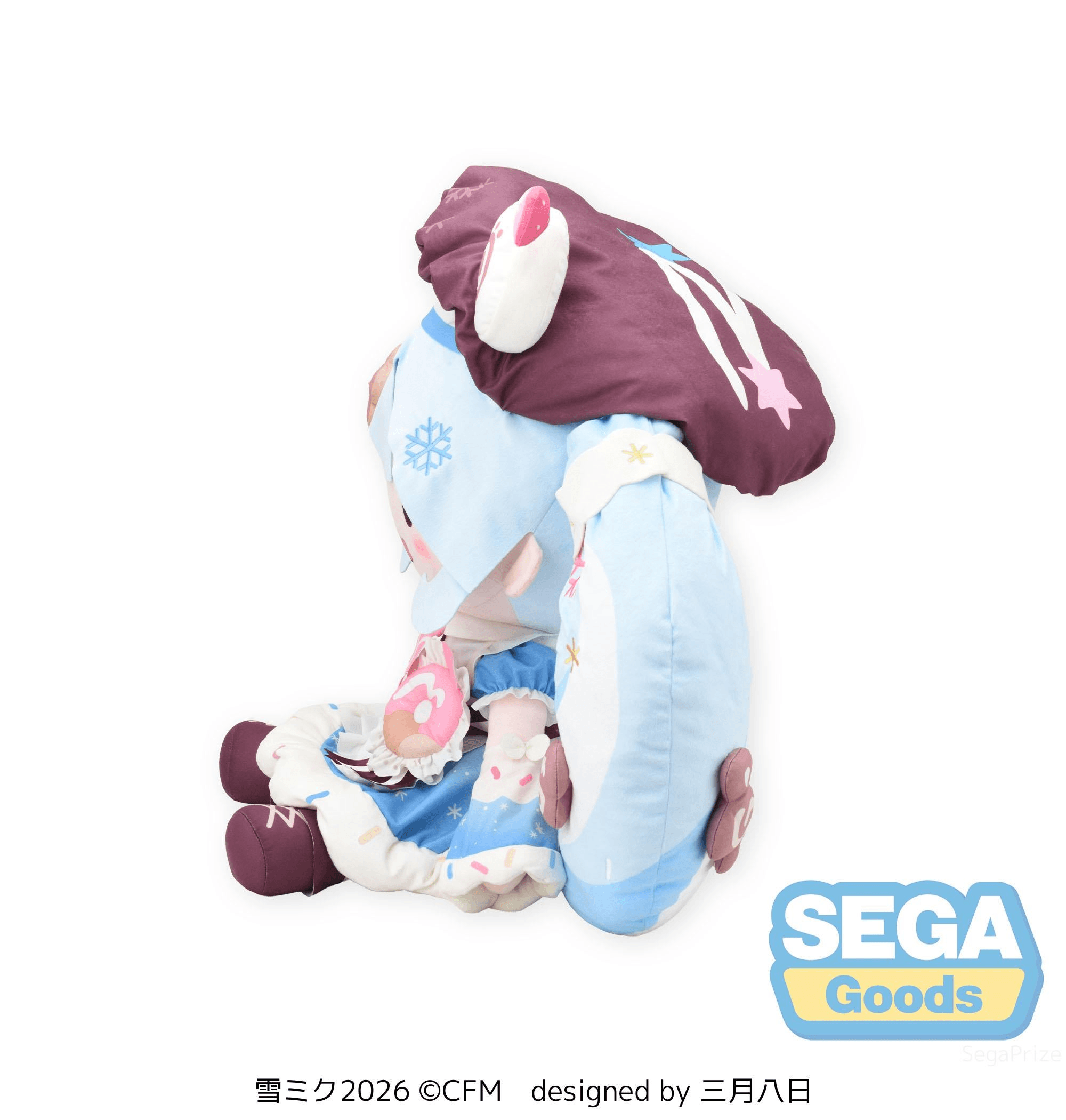 fuwa petit "Snow Miku 2026" Dodeka Jumbo Plush