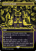 FOIL Cavern of Souls (Neon Yellow) (WPN-410B) - The Lost Caverns of Ixalan - Magic The Gathering