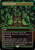 Cavern of Souls (Neon Green) (Borderless) - The Lost Caverns of Ixalan (LCI)