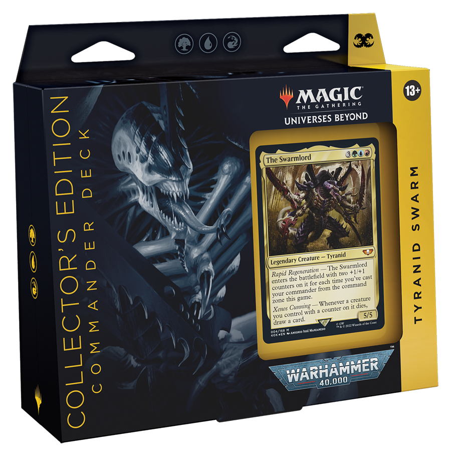 Universes Beyond: Warhammer 40.000 – Commander-Deck (Tyranidenschwarm – Sammler-Edition)