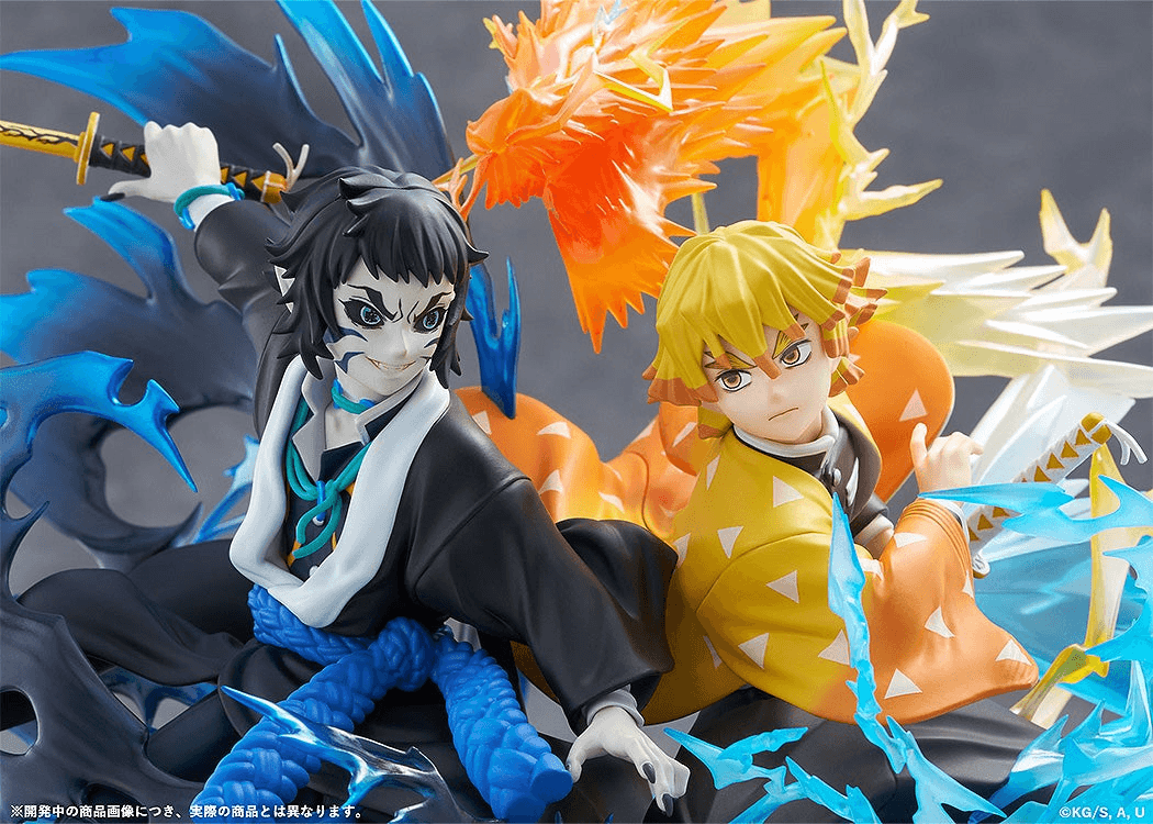 Demon Slayer: Kimetsu no Yaiba Zenitsu Agatsuma &amp; Kaigaku Non-Scale Figure