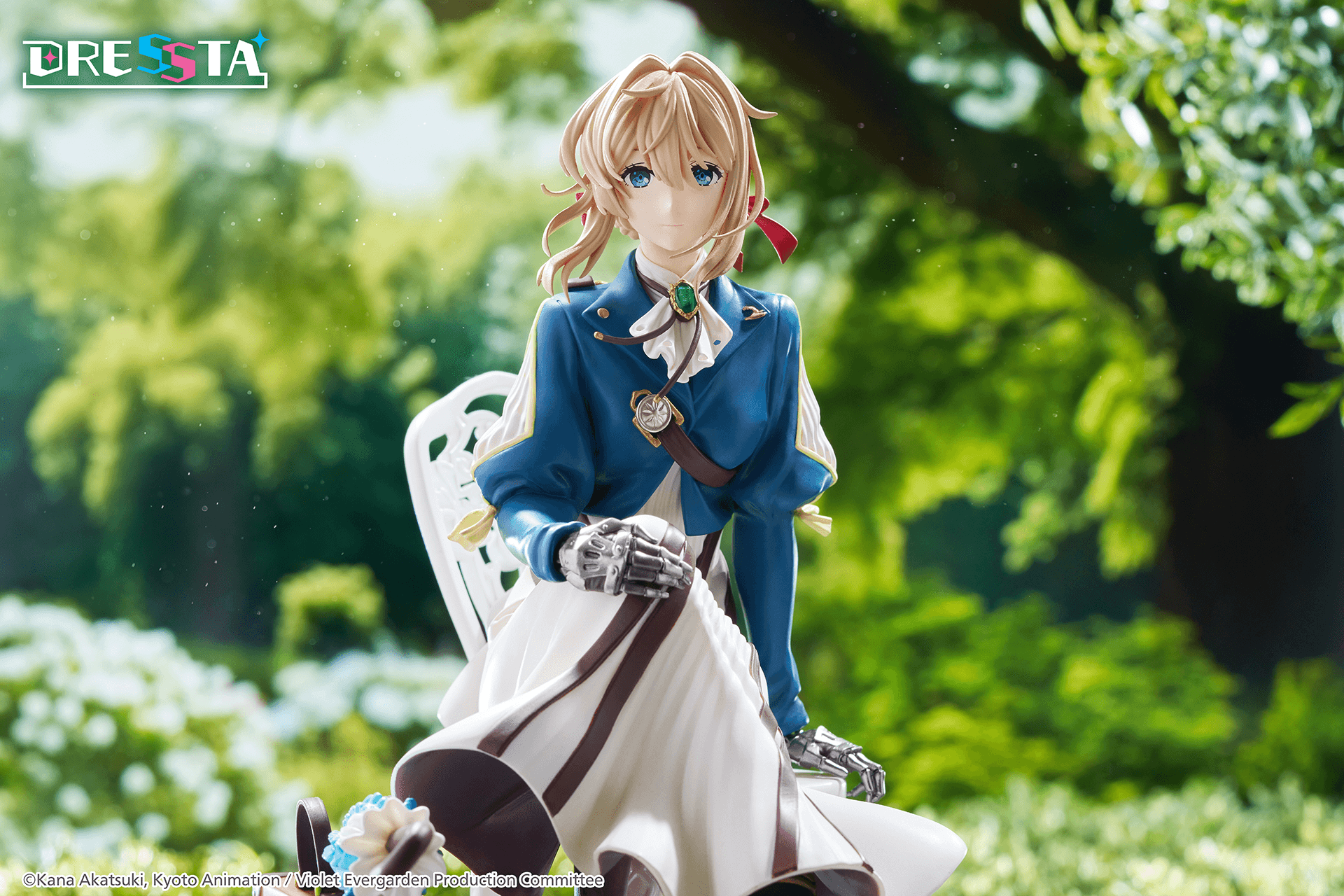 Violet Evergarden DRESSTA Statue Figure - Violet Evergarden