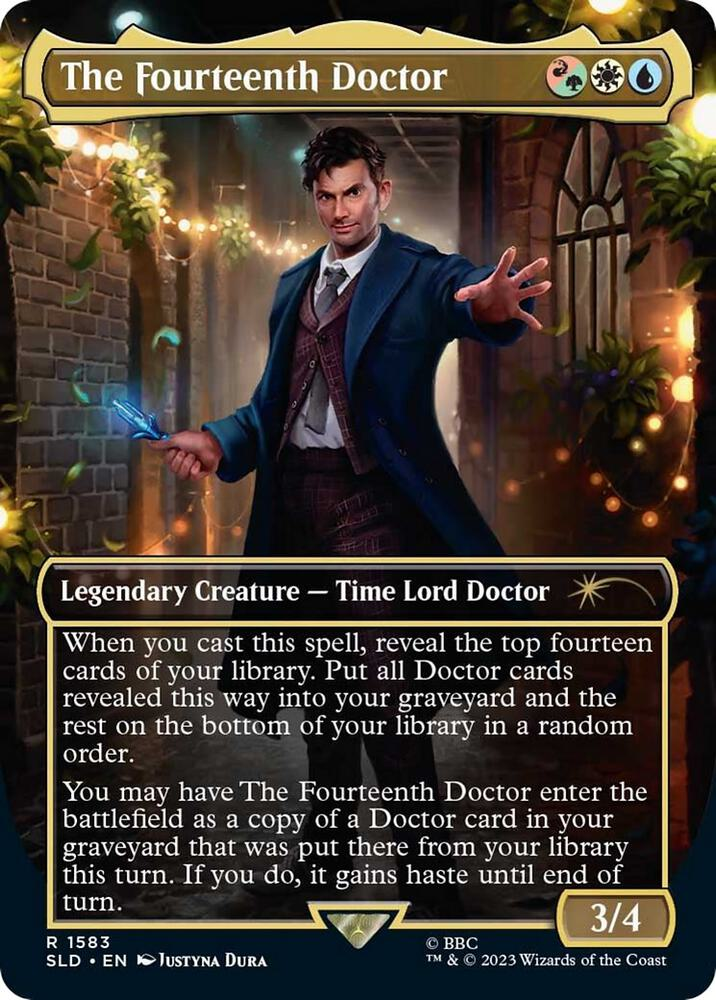 The Fourteenth Doctor - Secret Lair Drop Series (SLD)