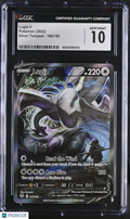2022 Pokemon Silver Tempest Lugia V Holo Ultra Rare Ultra Rare CGC 10 #186/195