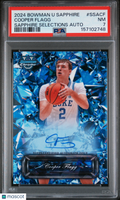2024 Bowman University Chrome Sapphire Selections Cooper Flagg #SSACF PSA 7 Auto