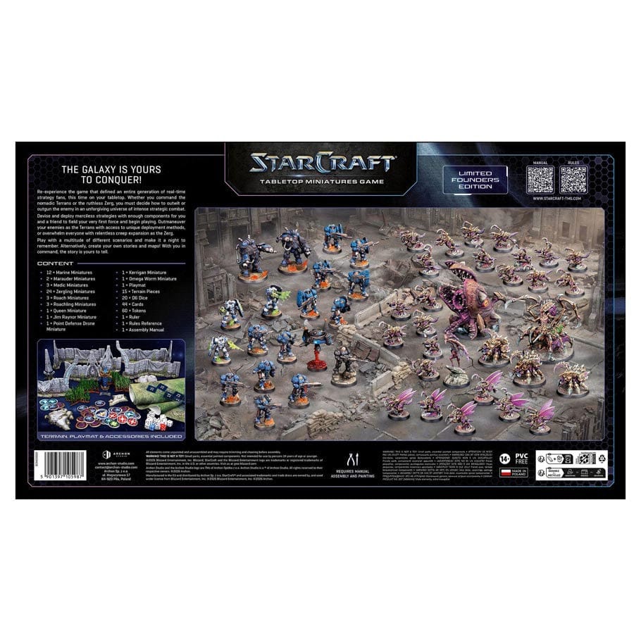 StarCraft: Das Miniaturenspiel – Zwei-Spieler-Starterset – Founders Edition (Vorbestellung)