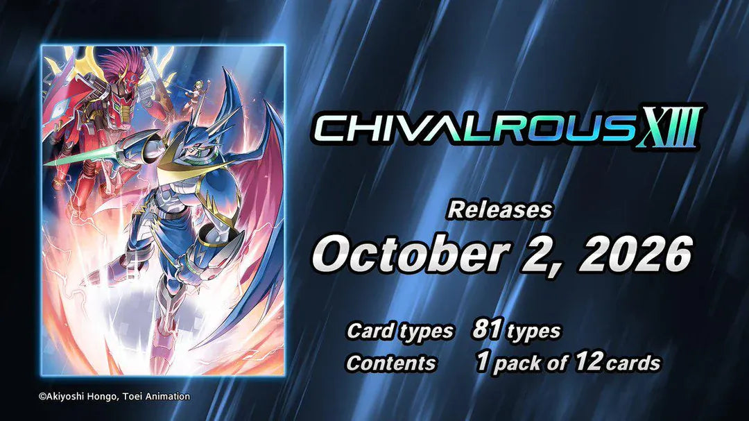 Digimon Card Game: [EX13] Chivalrous XIII - Display Box (Pre-Order)