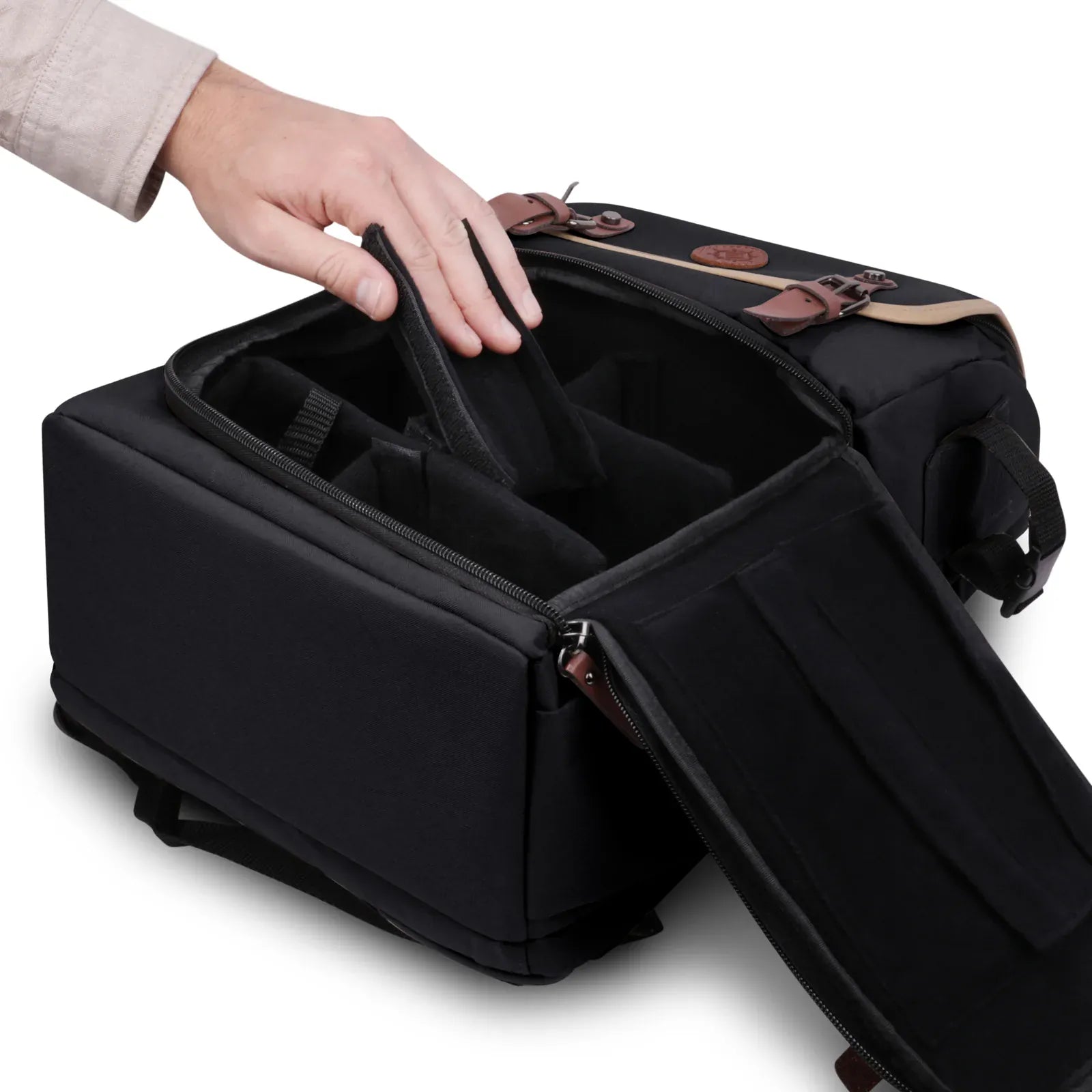 Enhance: Designer Edition Trading Card Storage Backpack - Black