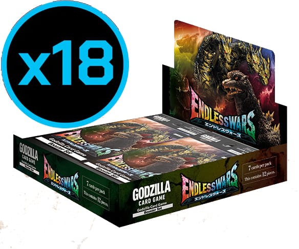 Godzilla TCG: Booster Set #4 "Endless Wars" Display Case (Pre-Order)