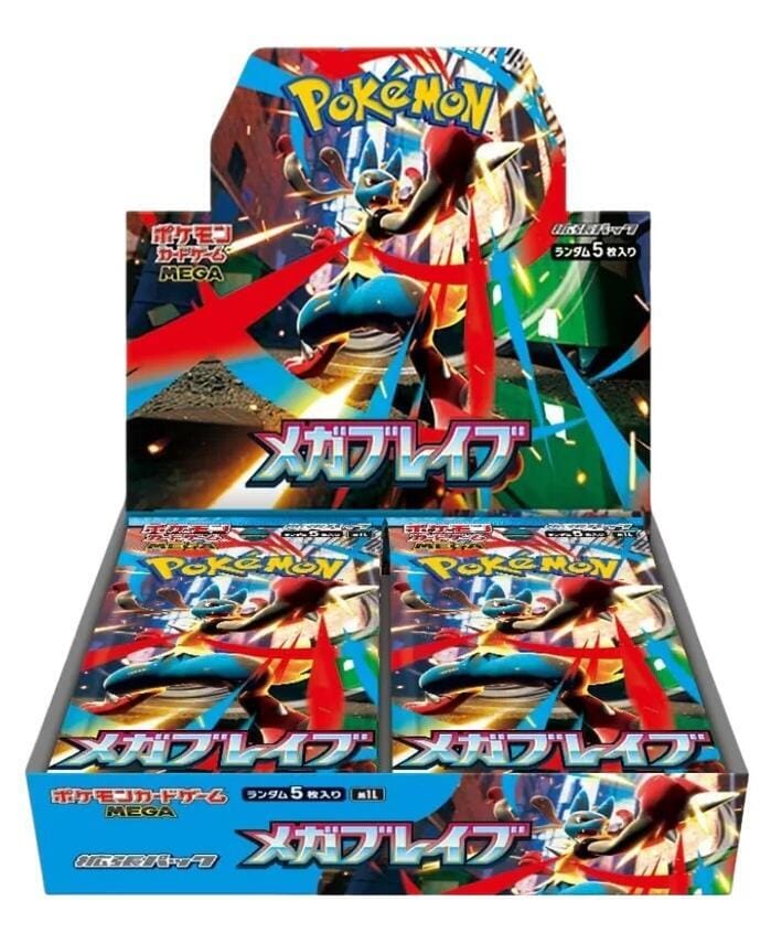 Pokemon TCG: Mega Brave [M1L] Booster Box [Japanese]