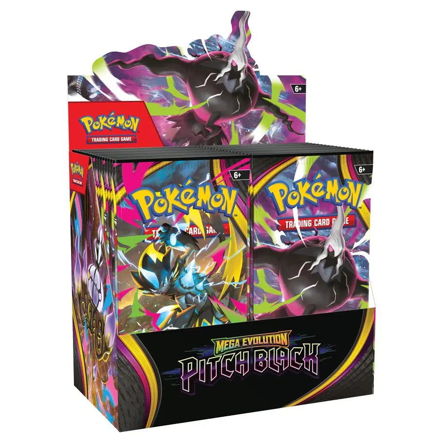 Pokémon TCG: Mega Evolution 5: Pechschwarz – Booster Display (Vorbestellung)