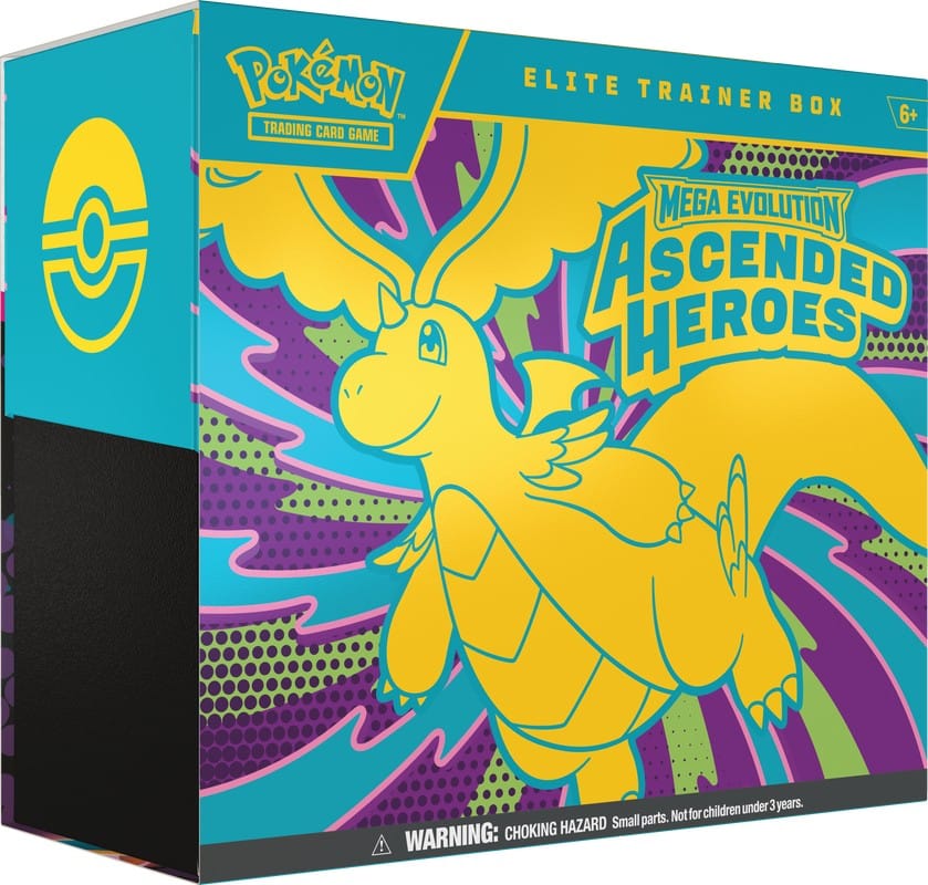 Pokemon TCG: Mega Evolutions 2.5 - Ascended Heroes Elite Trainer Box