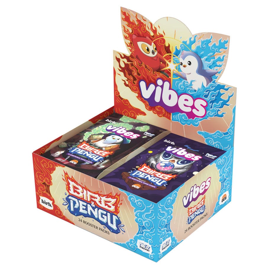 Vibes TCG: Birb & Pengu 1. Edition Booster Display (Vorbestellung)