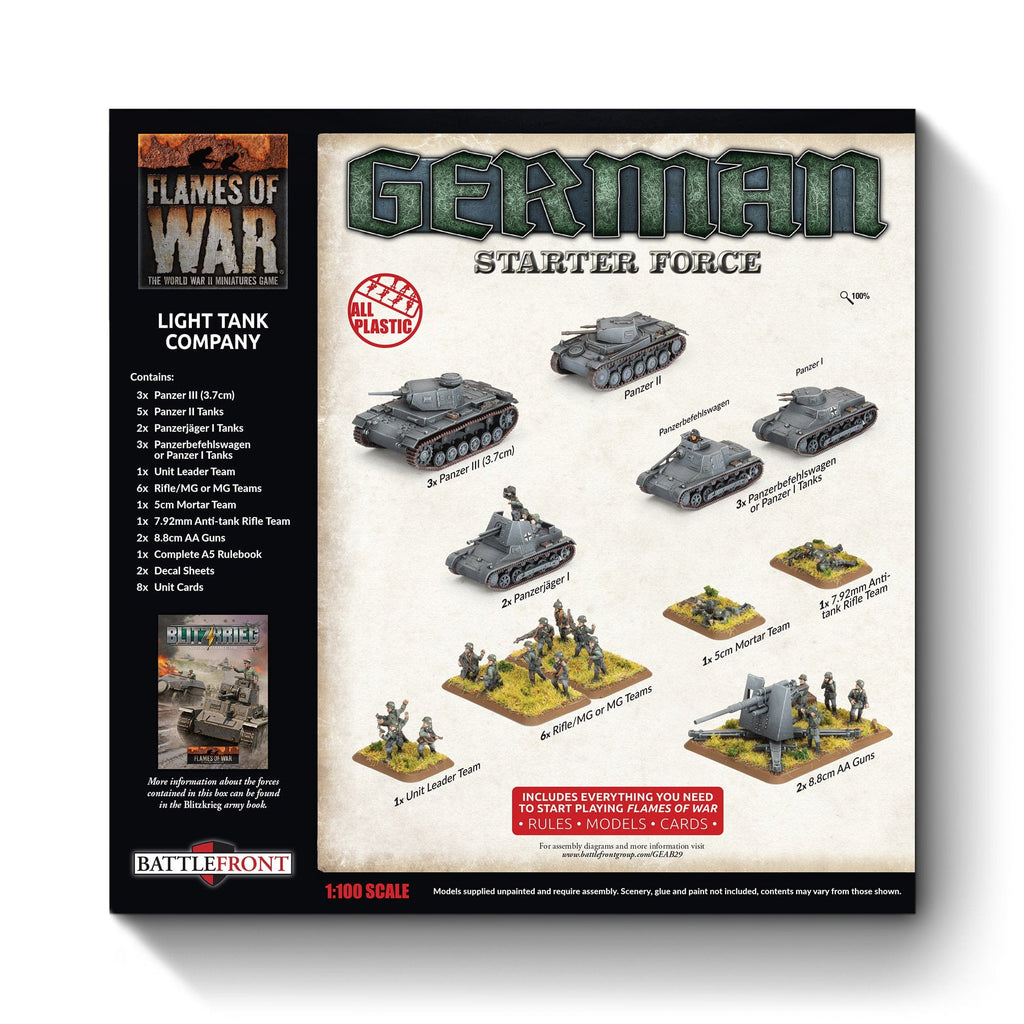 German Light Tank Company (Plastic)
