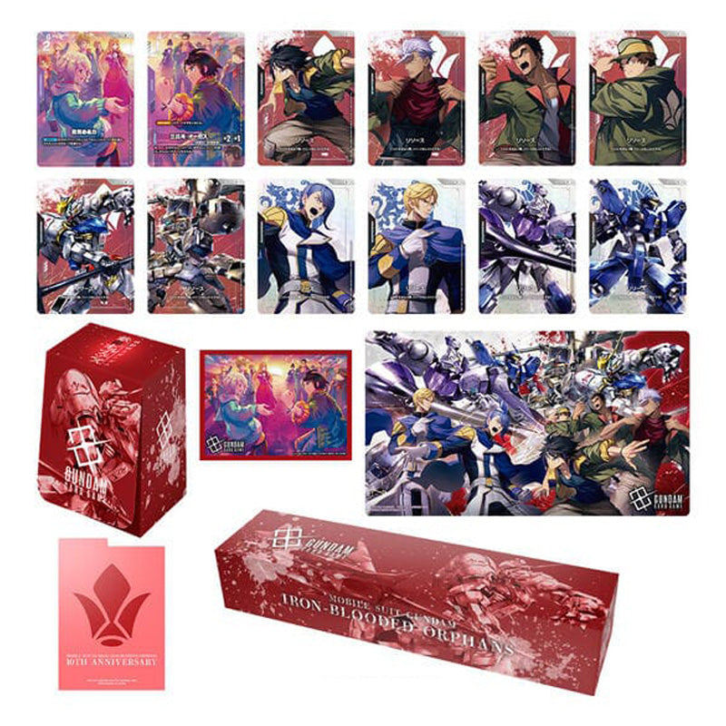 Gundam TCG Premium Accessory Set Mobile Suit Gundam IRON-BLOODED ORPHANS PB02 Japanese