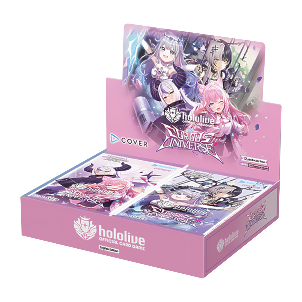 hololive Official Card Game - Curious Universe - Display Case (12x Booster Boxes)