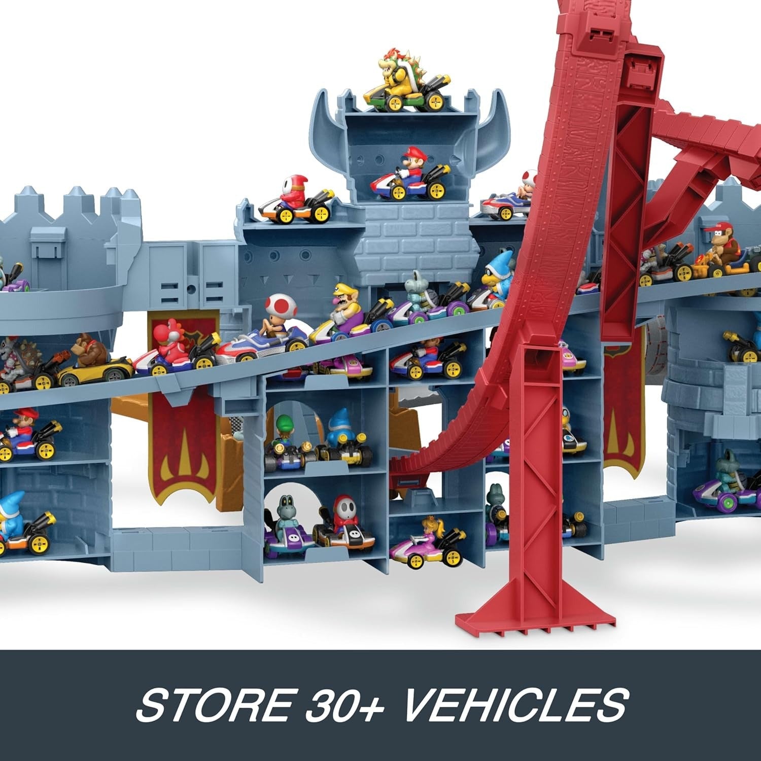 Hot Wheels: Mario Kart Bowser’s Castle Raceway