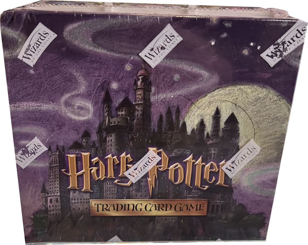 (Factory Sealed Case of 6) Harry Potter TCG: Base Set Booster Box (2001) (Wizards of the Coast - WOTC)