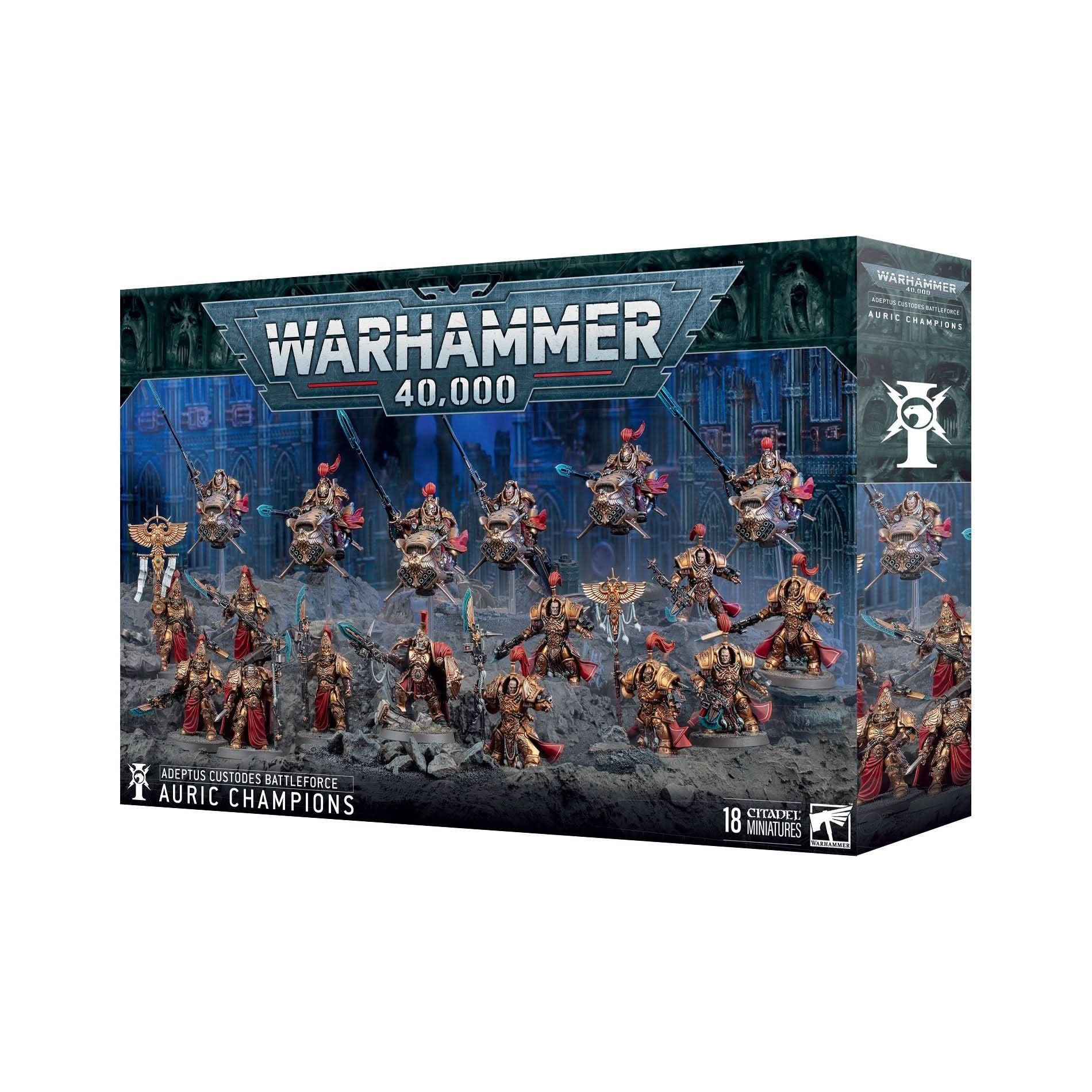 ADEPTUS CUSTODES BATTLEFORCE: AURIC CHAMPIONS