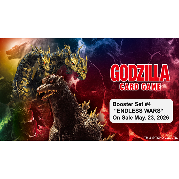 Godzilla Card Game - ENDLESS WARS (BP04) - Display Case (18x Booster Boxes)