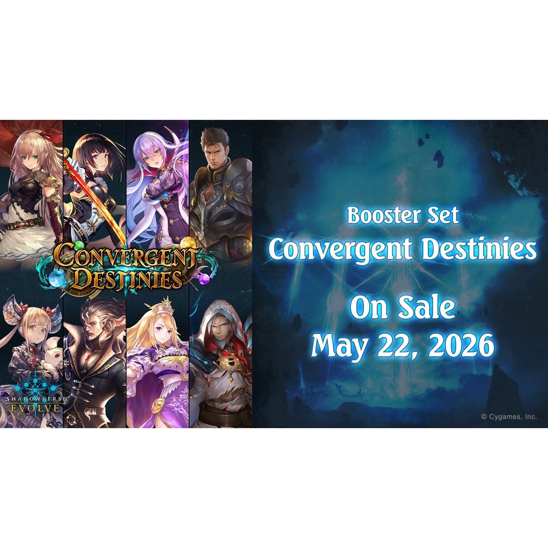 Shadowverse: Evolve - Set 17 - Convergent Destinies - Display Case (20x Booster Boxes)