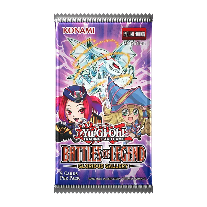 Yu-Gi-Oh! - Battles of Legend: Glorious Gallery - Display Case (12x Booster Boxes) (1st Edition)